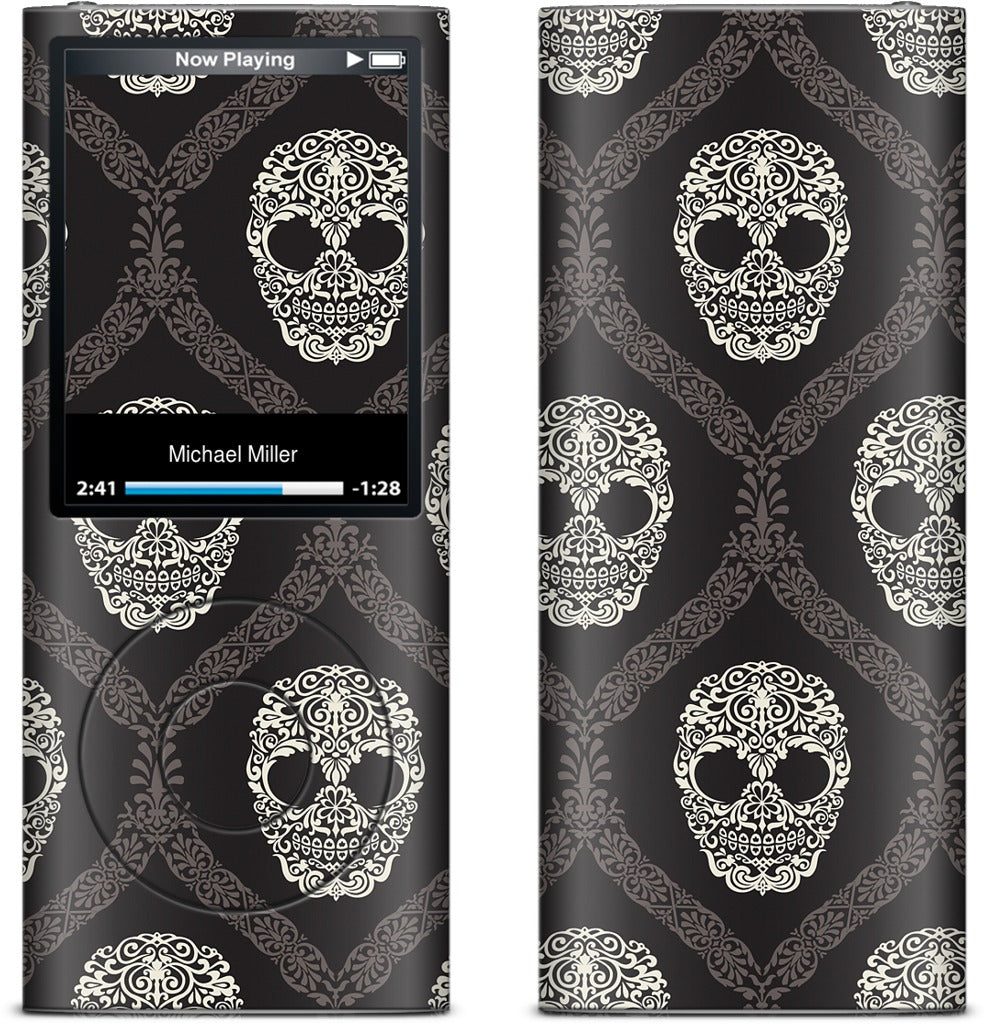 Skull Damask iPod Skin