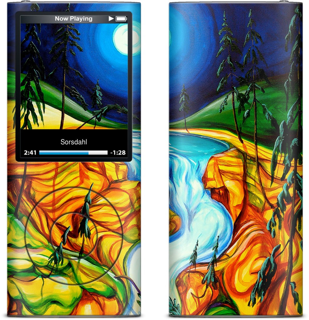 Cup Of Life Athabasca Falls Jasper iPod Skin