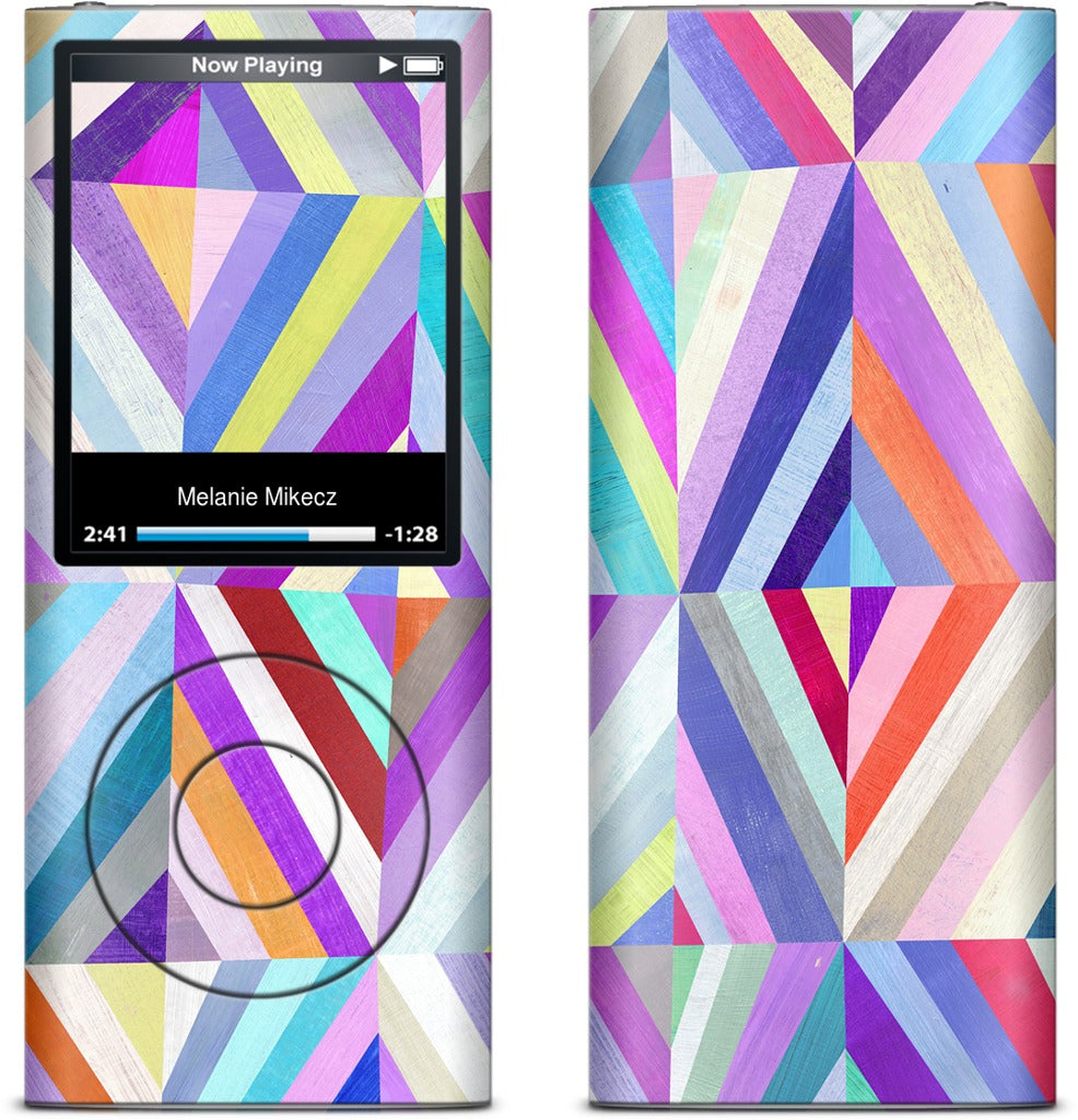 Purple Diamonds iPod Skin
