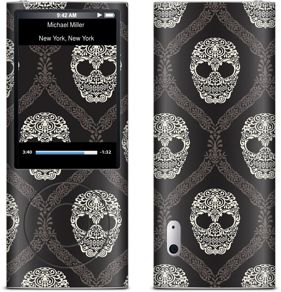 Skull Damask iPod Skin