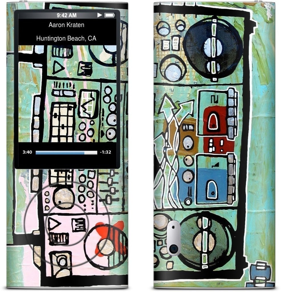 Ghetto Blaster iPod Skin
