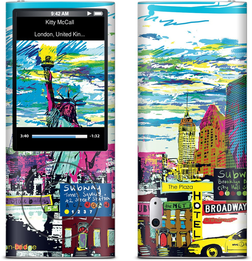 New York Skyline iPod Skin