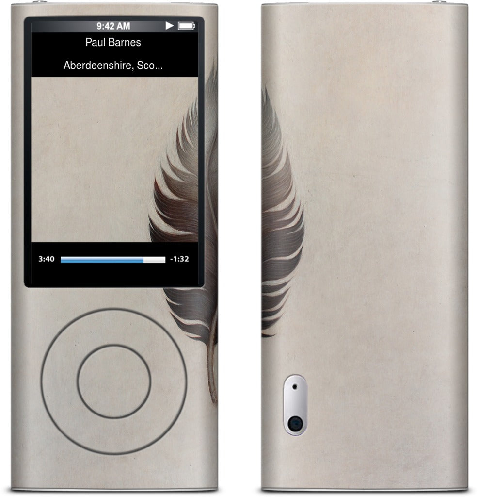 Thought Feather iPod Skin