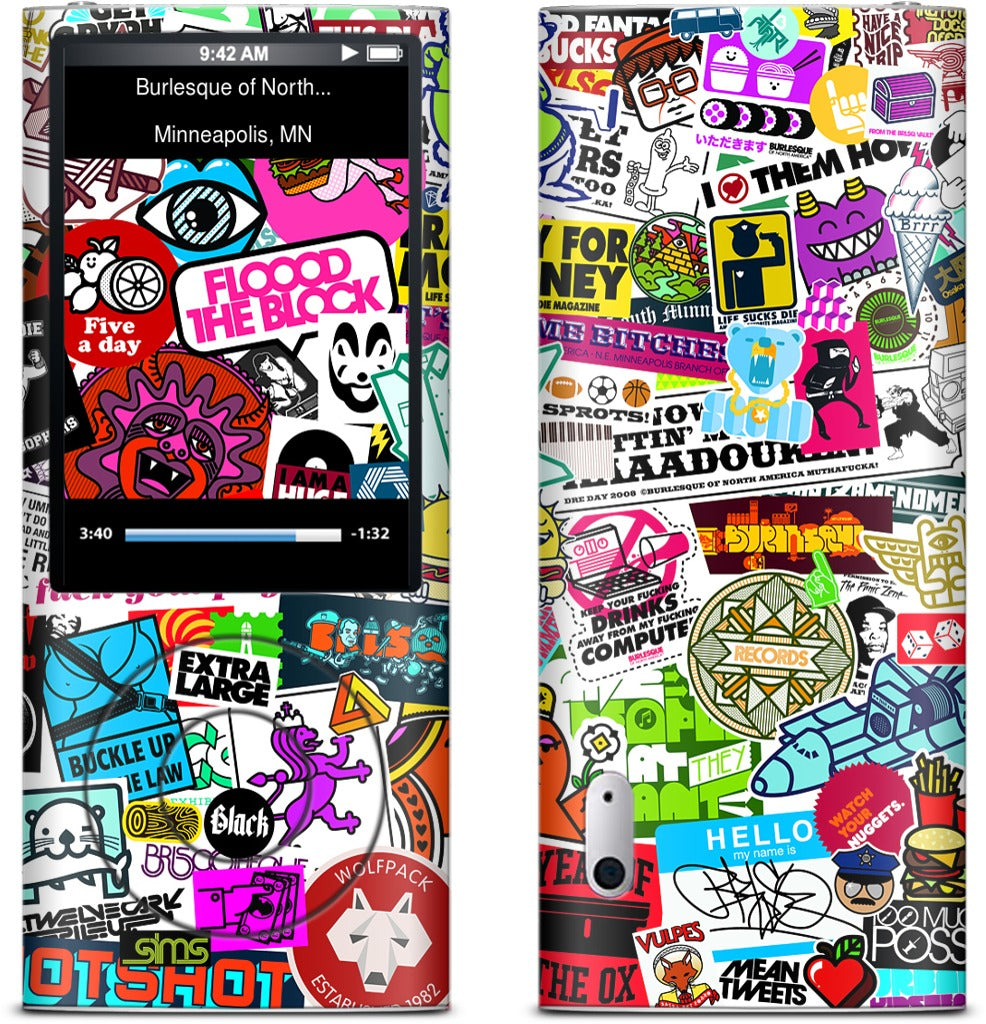 Too Much Everything iPod Skin