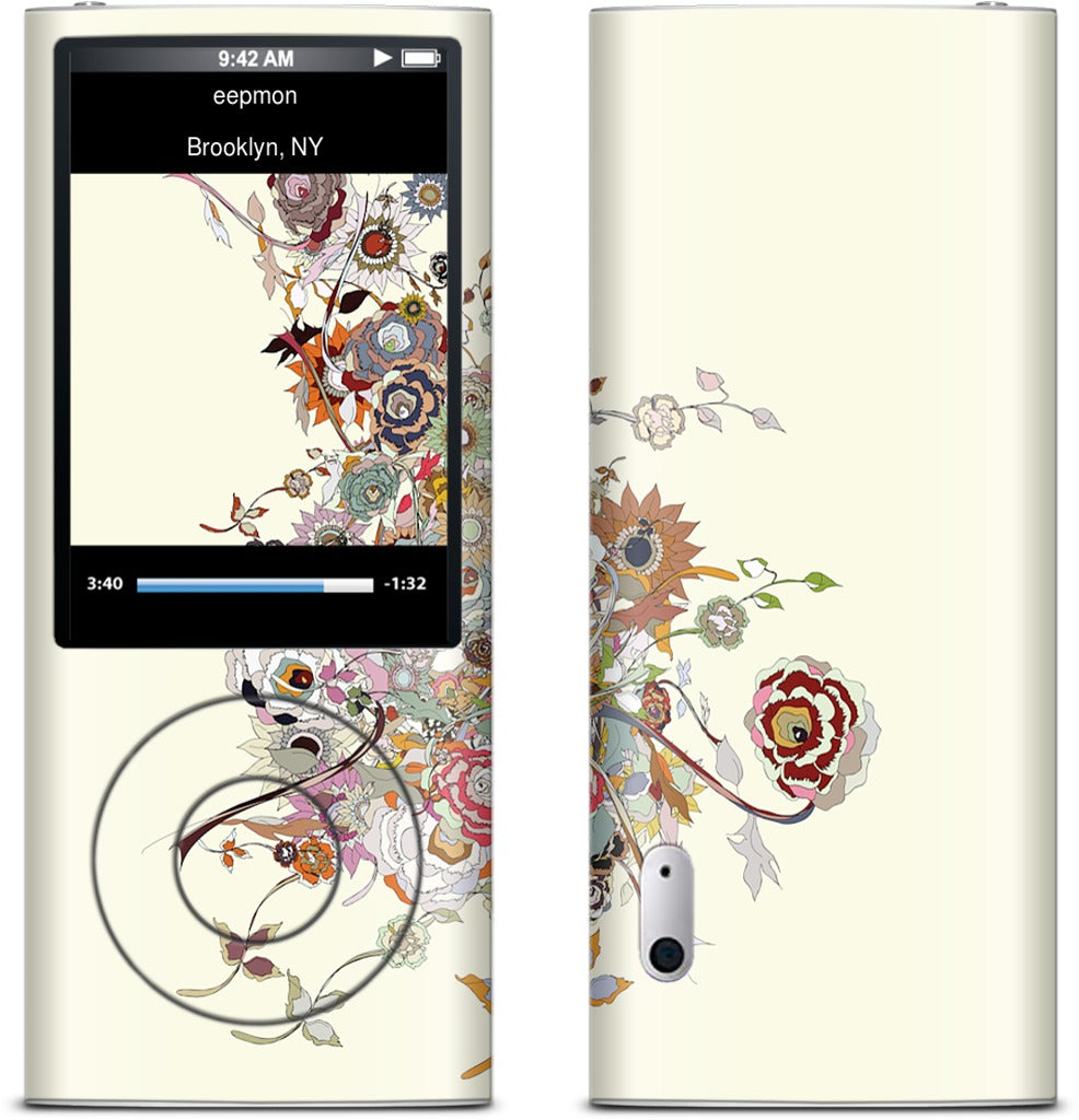 Chaos Bloom Spring Irritation iPod Skin