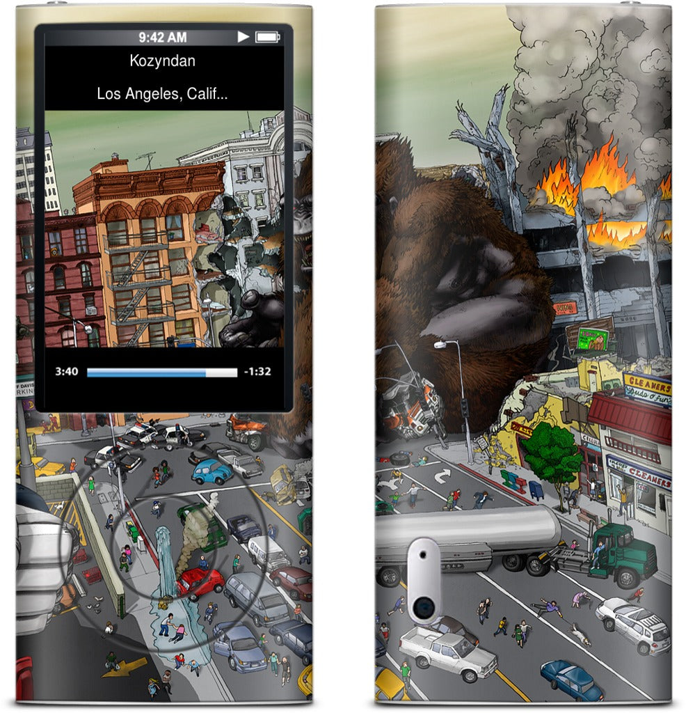 War Of The Monsters iPod Skin
