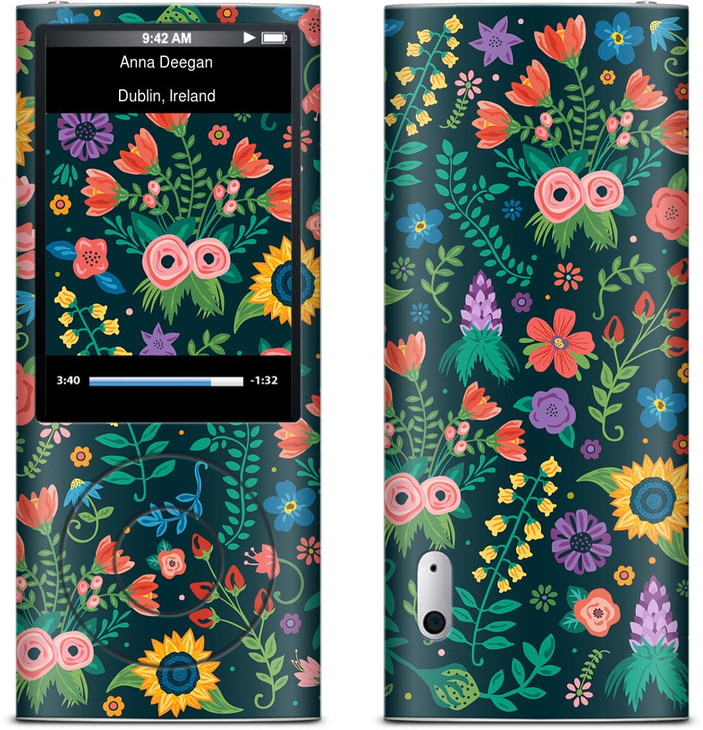 Floral Heart iPod Skin