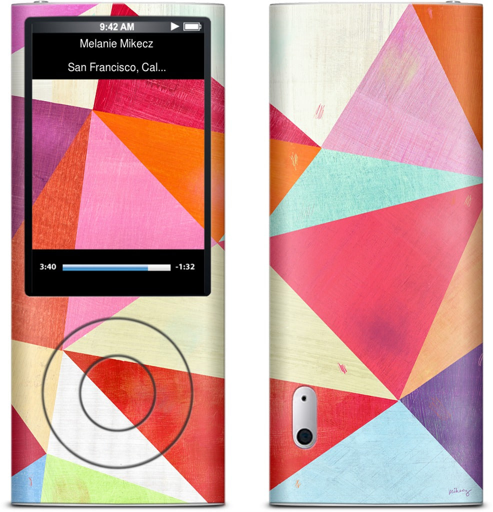 Pink Triangle iPod Skin