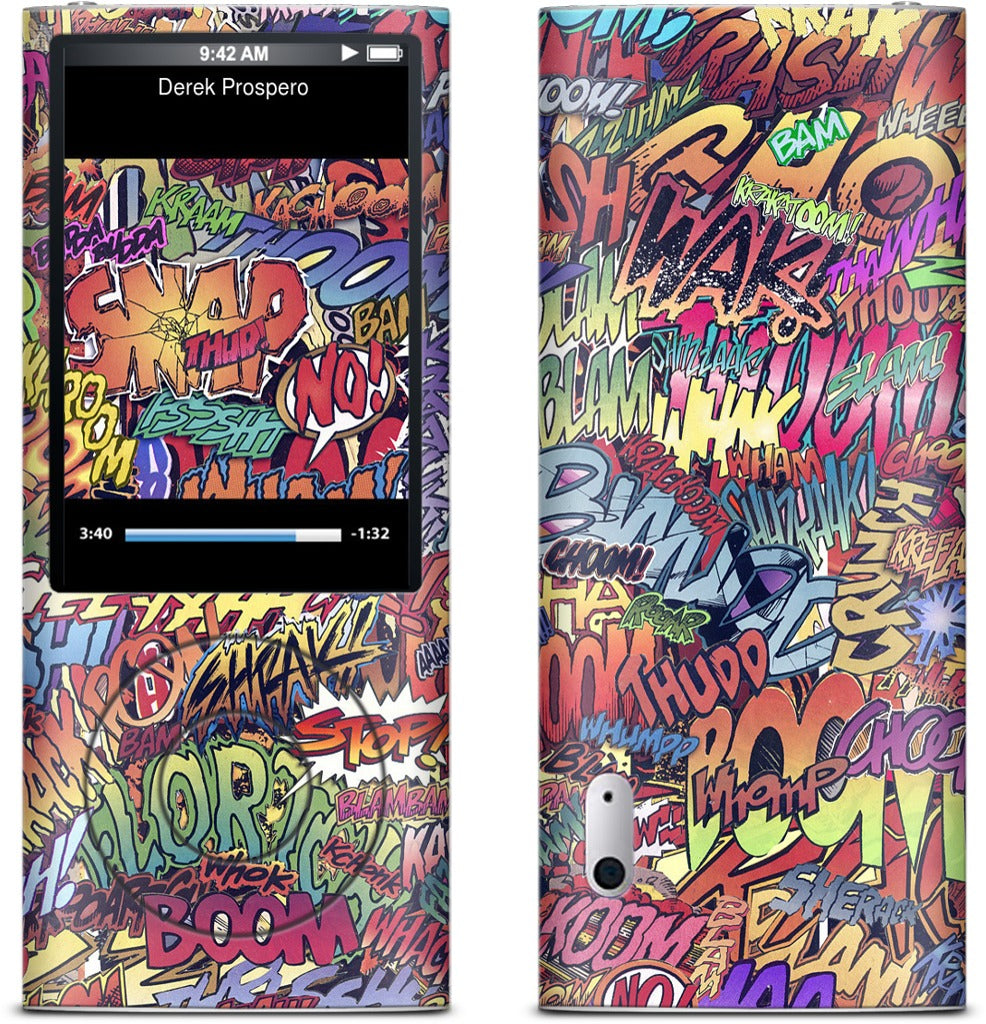 Action Packed iPod Skin