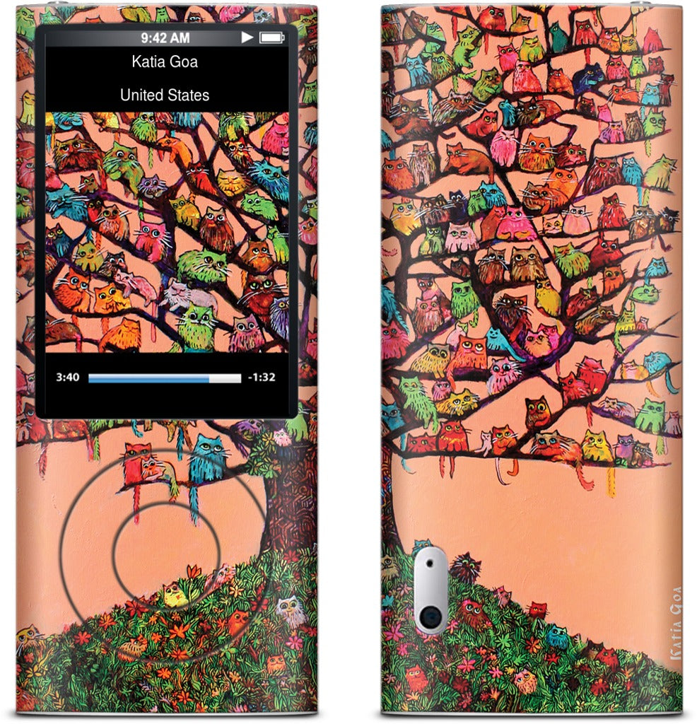 "Meau Tree" iPod Skin