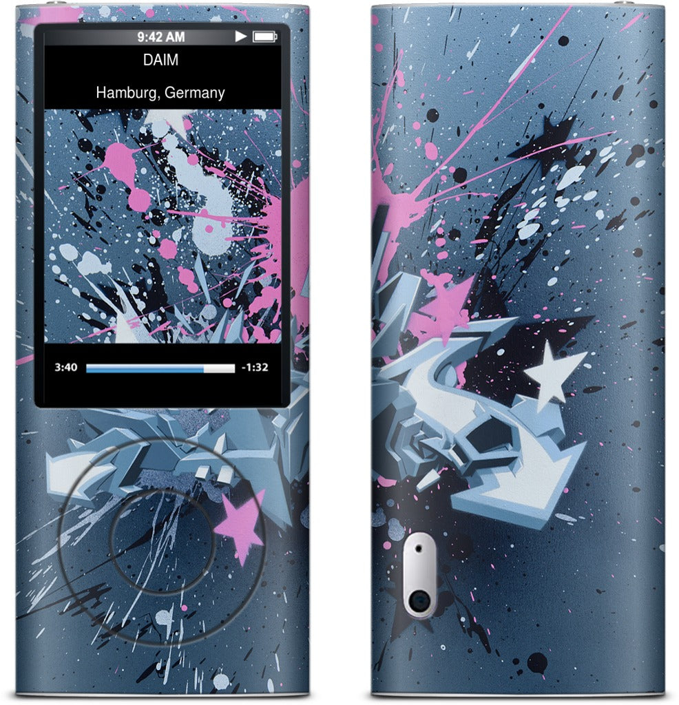 Fancy Explosion iPod Skin