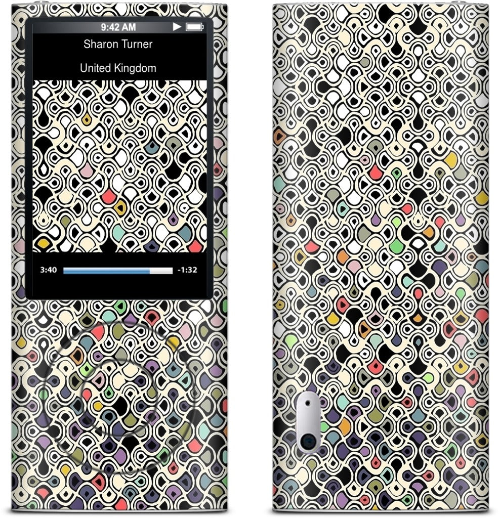 cellular ombre iPod Skin