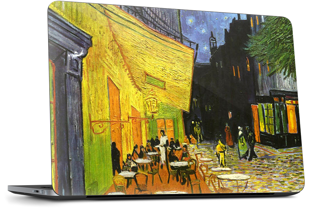 Cafe at Night Dell Laptop Skin