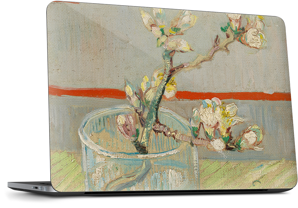 Spring of Flowering Almond in a Glass Dell Laptop Skin