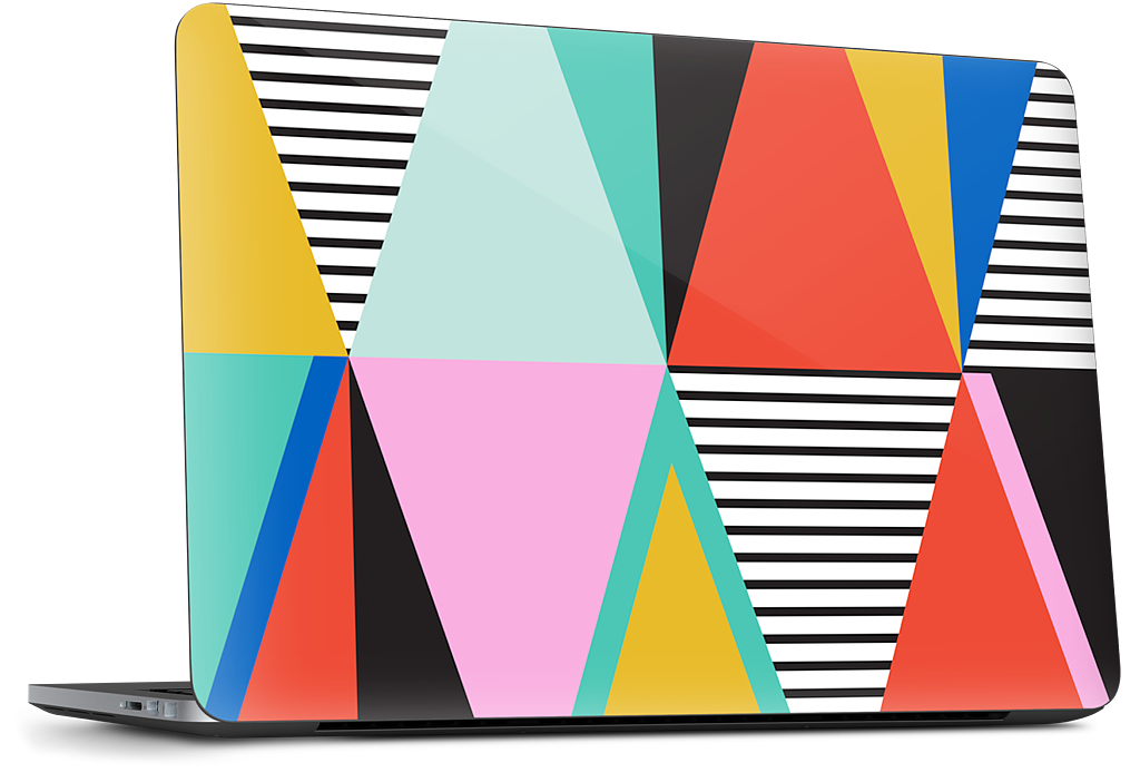 Graphic Triangles Dell Laptop Skin