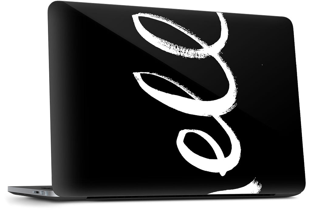 hello black Dell Laptop Skin