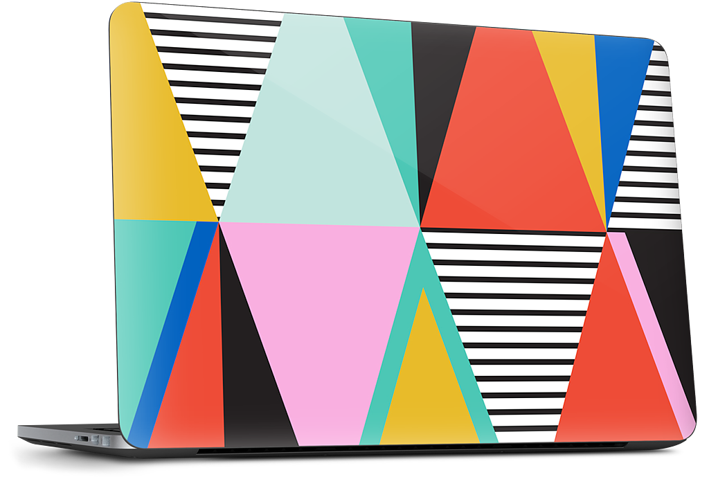 Graphic Triangles Dell Laptop Skin