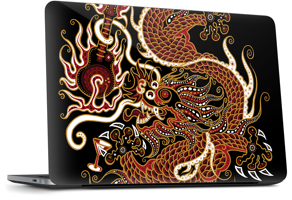 Dragon Dell Laptop Skin