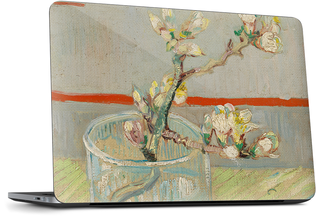 Spring of Flowering Almond in a Glass Dell Laptop Skin