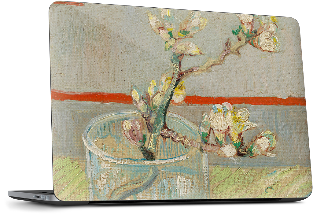 Spring of Flowering Almond in a Glass Dell Laptop Skin