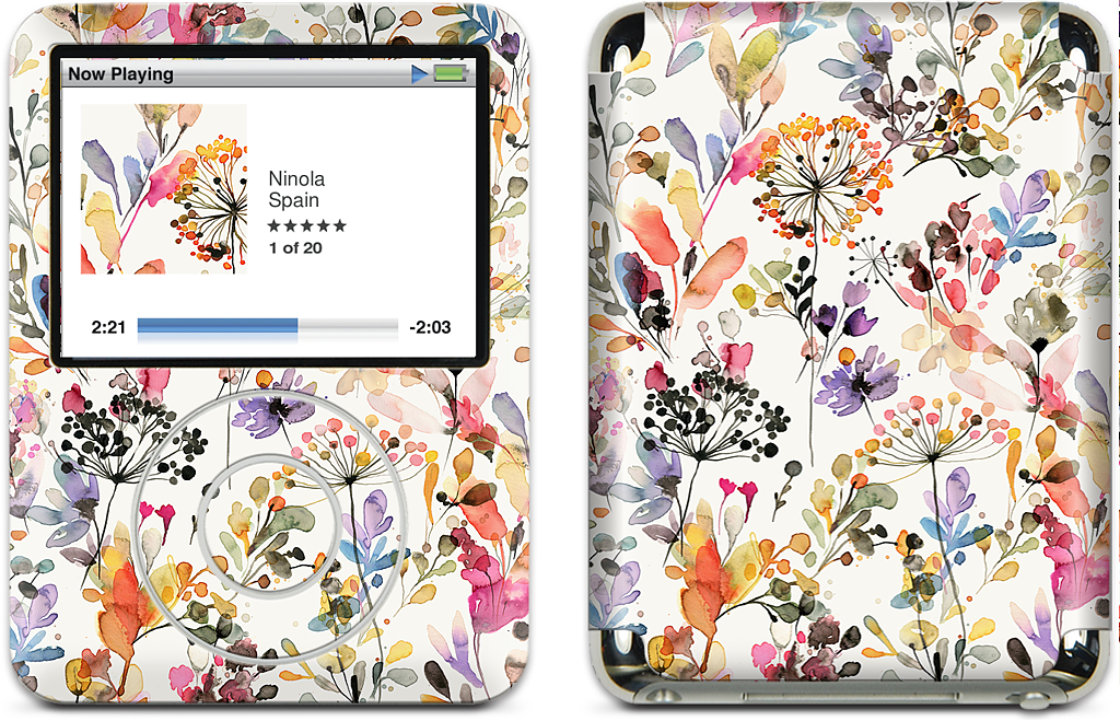 Wild Grasses iPod Skin