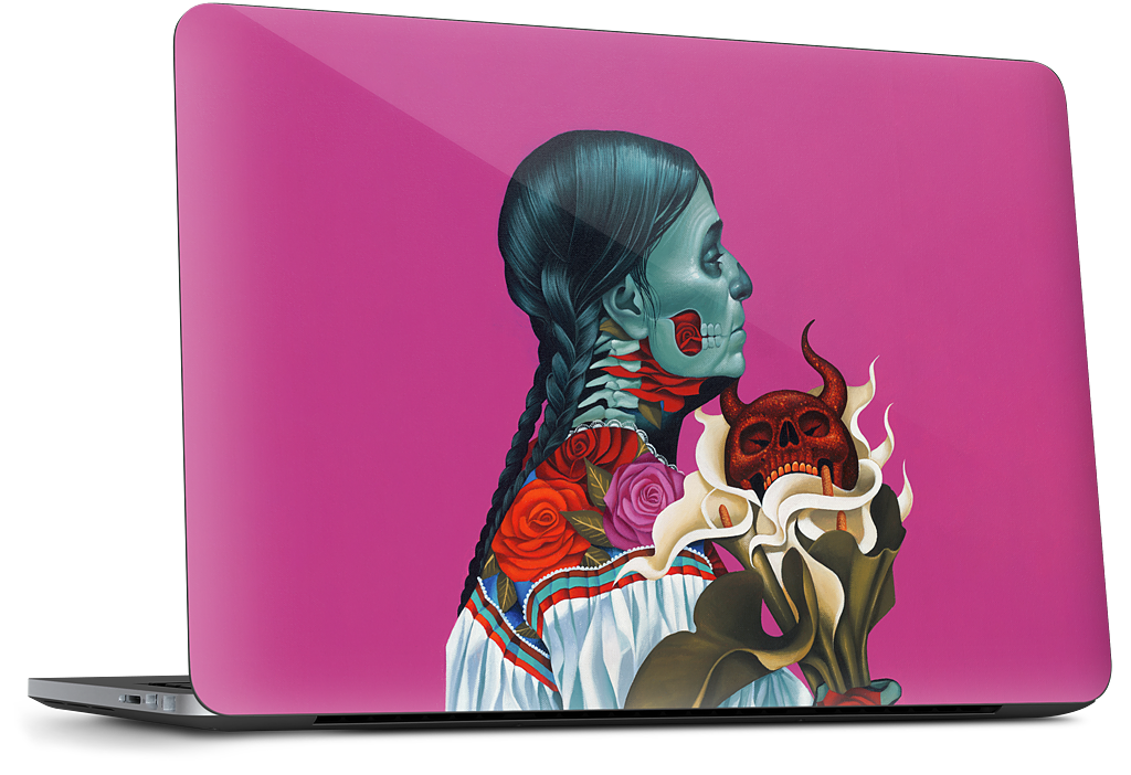 Rosa Dell Laptop Skin
