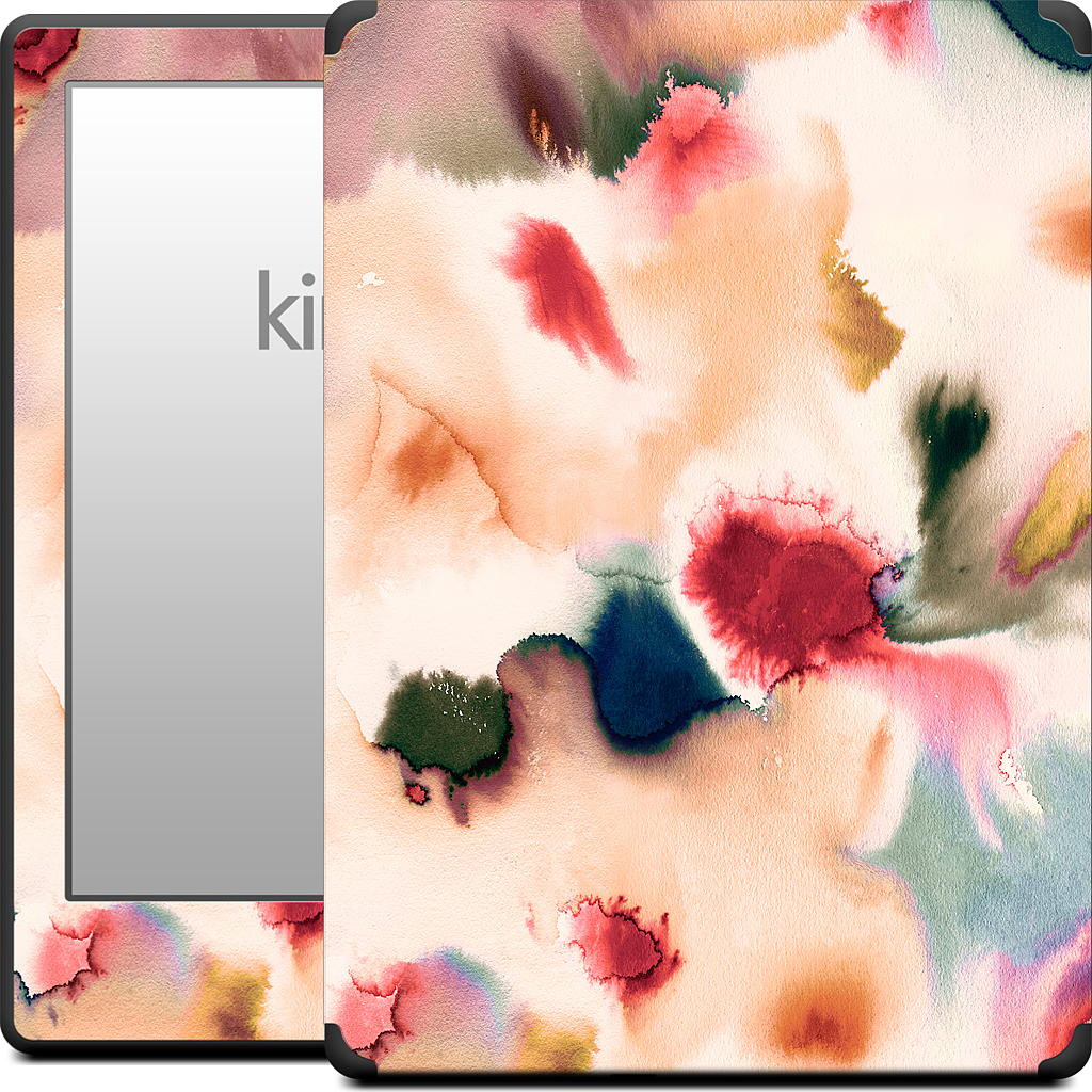 Abstract Watercolor (Mineral) Kindle Skin
