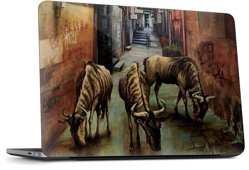 Street of Three Beasts -Levinson Dell Laptop Skin