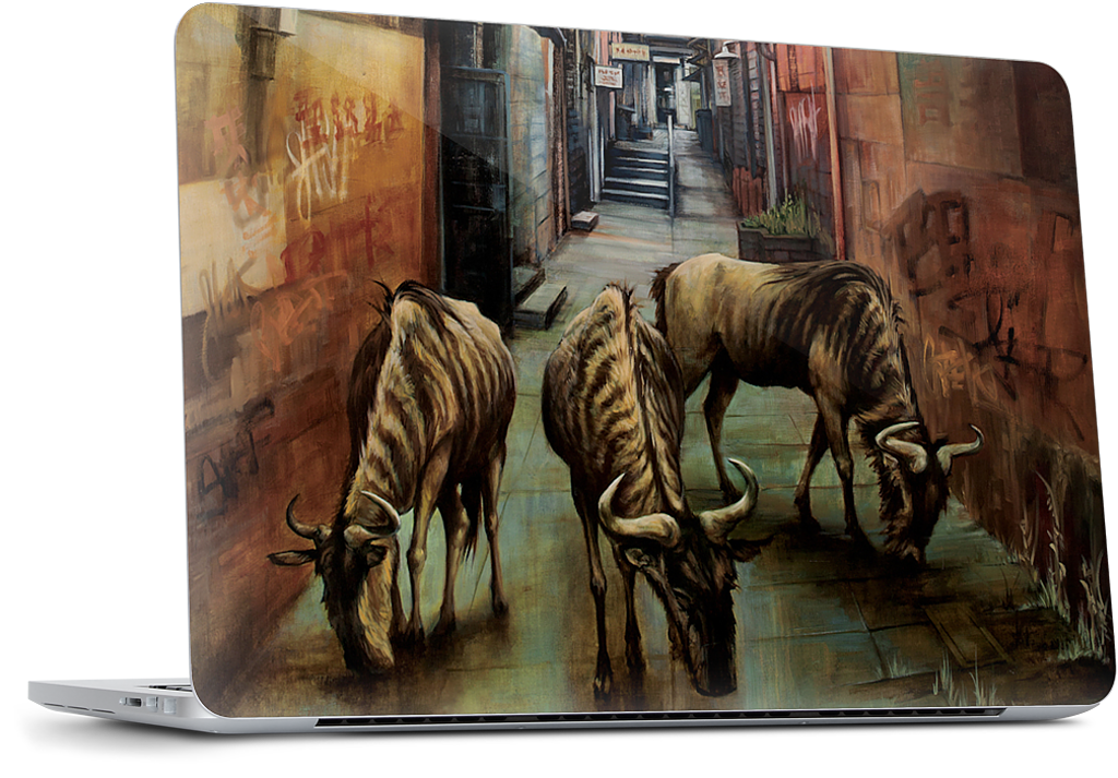 Street of Three Beasts -Levinson Dell Laptop Skin