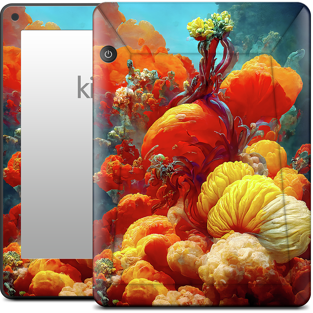 Oceanic Cornucopia Kindle Skin