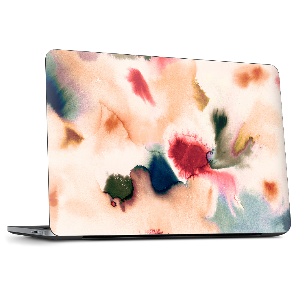 Abstract Watercolor (Mineral) Dell Laptop Skin