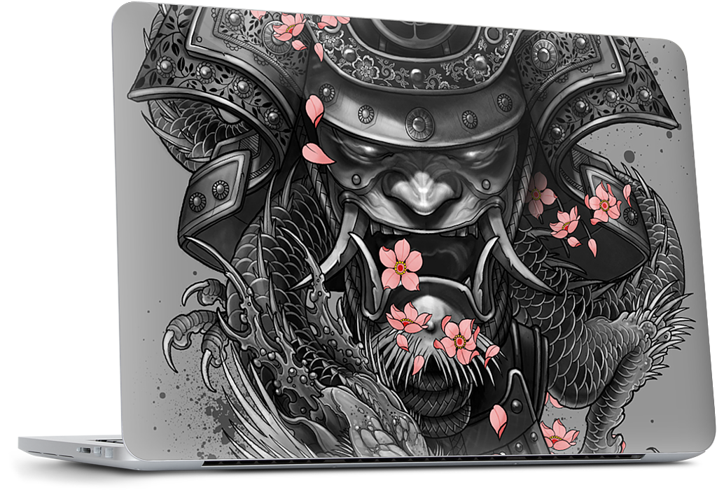 Samurai Dragon Dell Laptop Skin