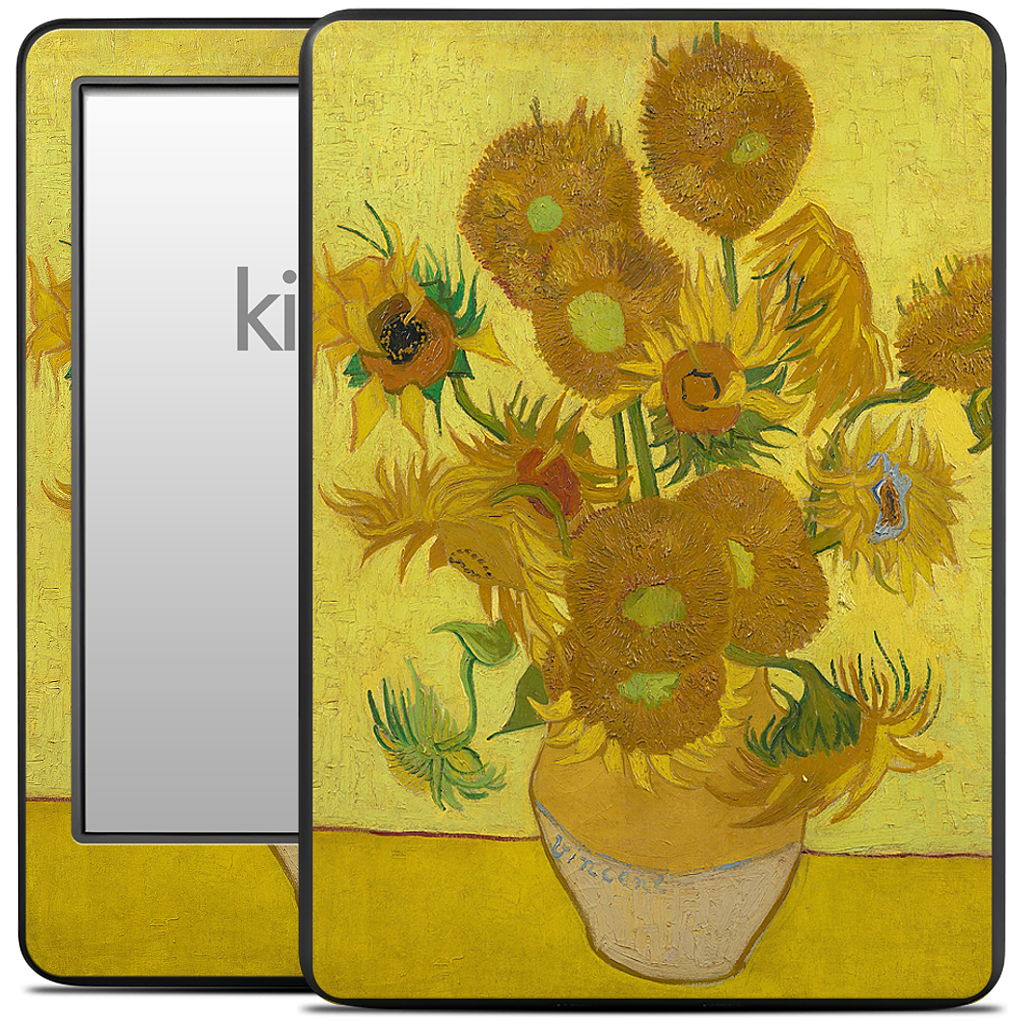 Sunflowers Kindle Skin