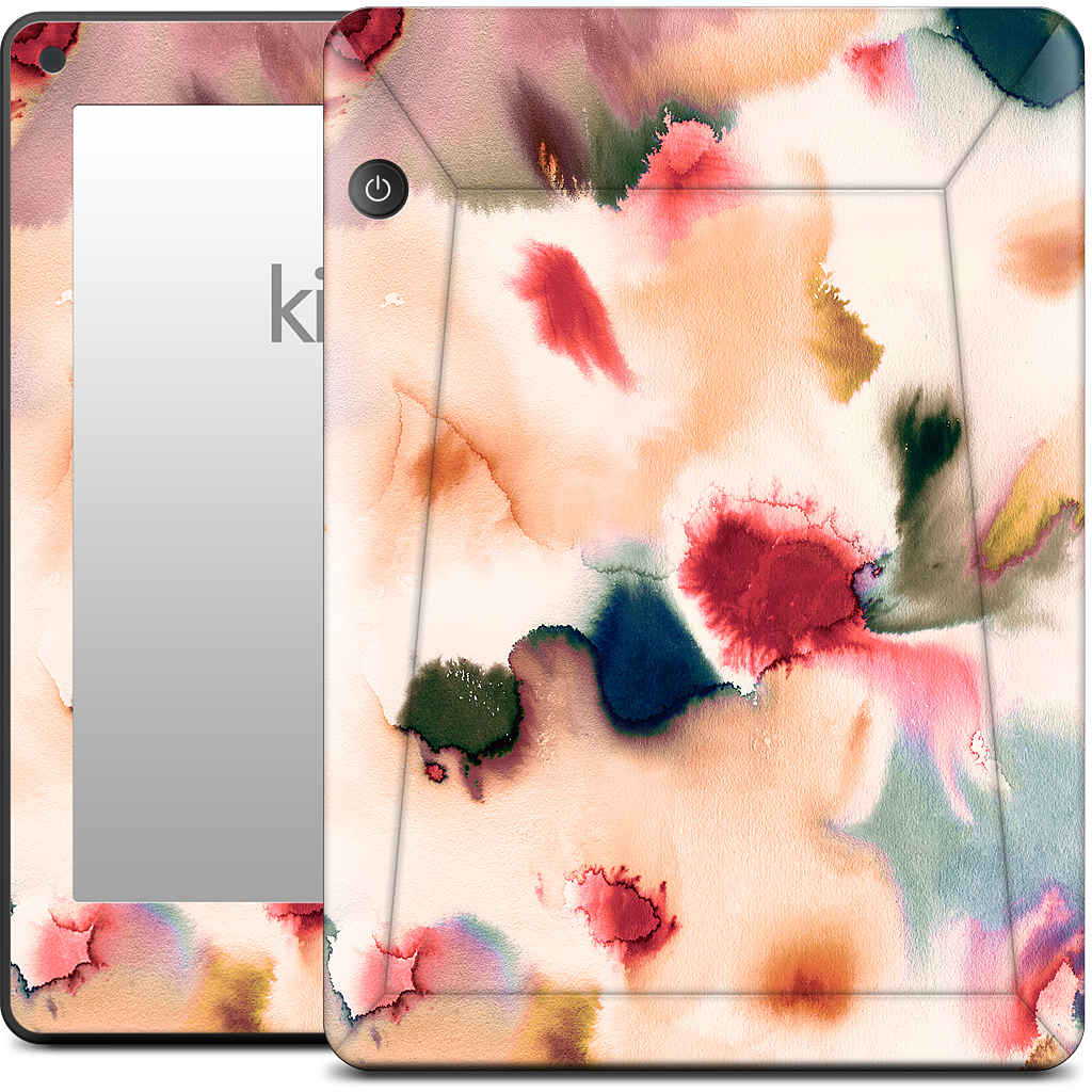 Abstract Watercolor (Mineral) Kindle Skin