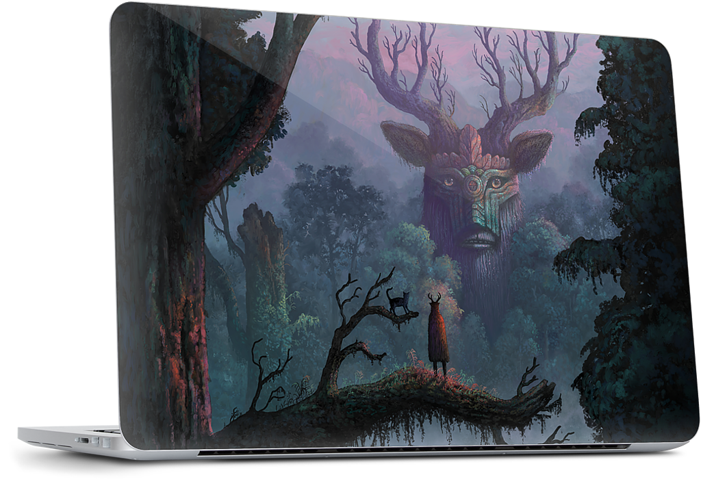 Face of the Ancient Dell Laptop Skin