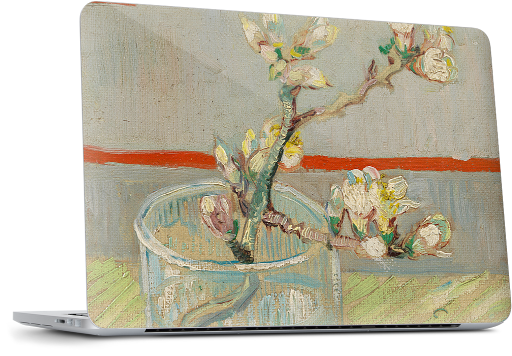 Spring of Flowering Almond in a Glass Dell Laptop Skin