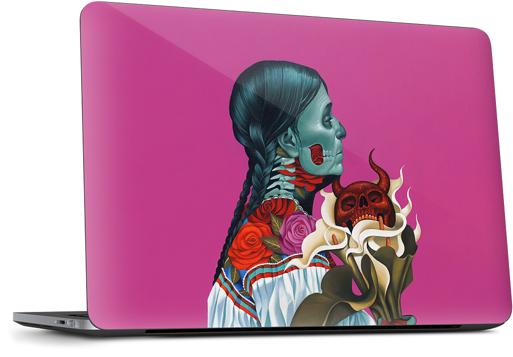 Rosa Dell Laptop Skin