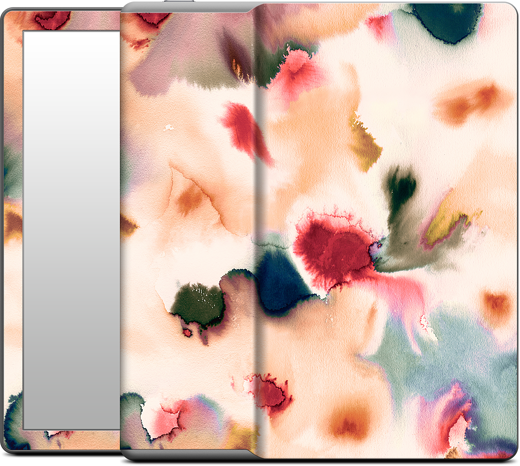 Abstract Watercolor (Mineral) Kindle Skin