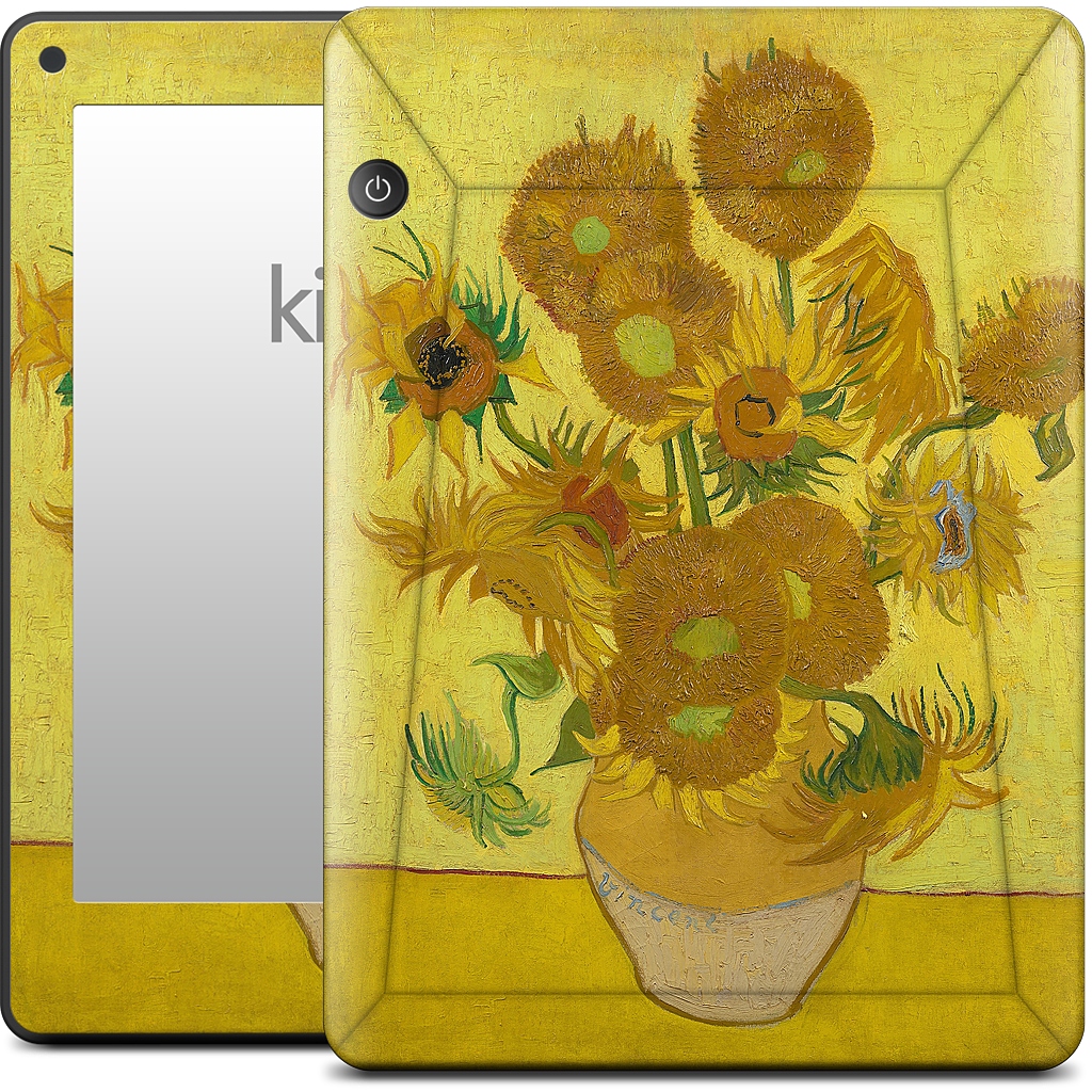 Sunflowers Kindle Skin