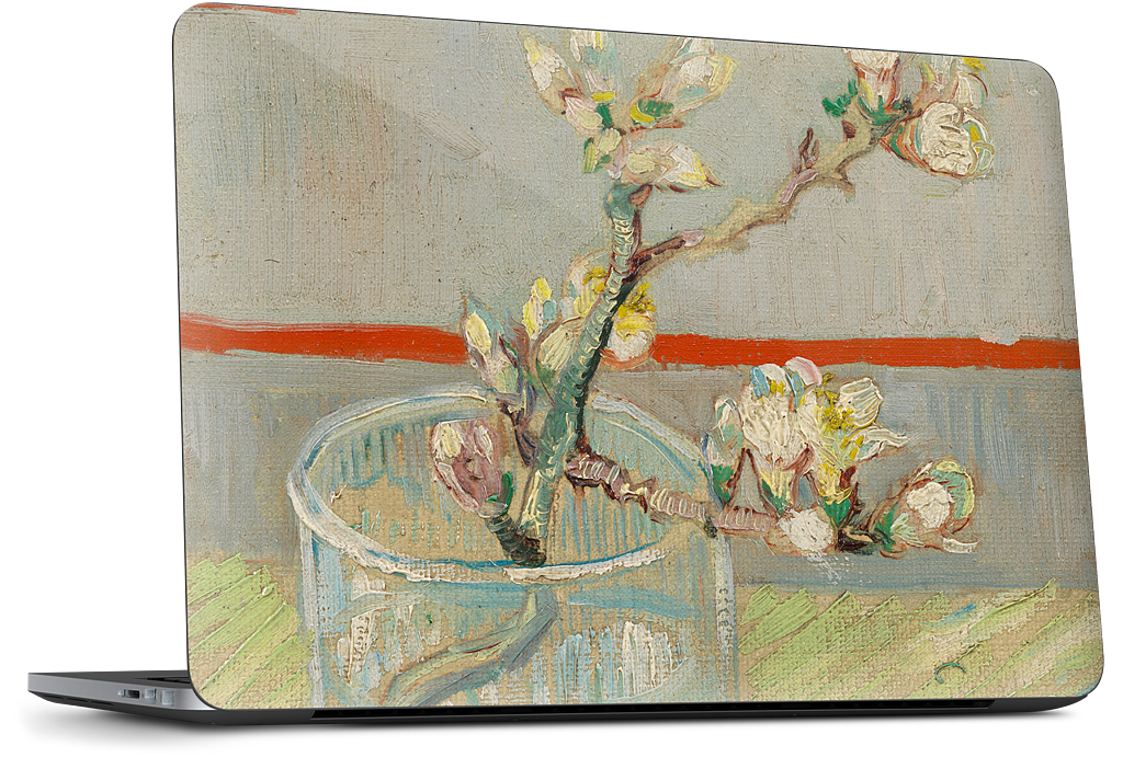 Spring of Flowering Almond in a Glass Dell Laptop Skin