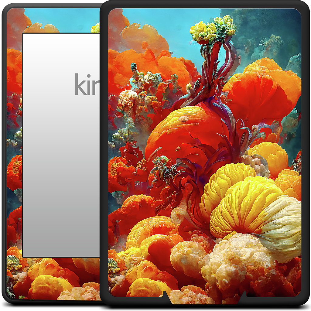 Oceanic Cornucopia Kindle Skin