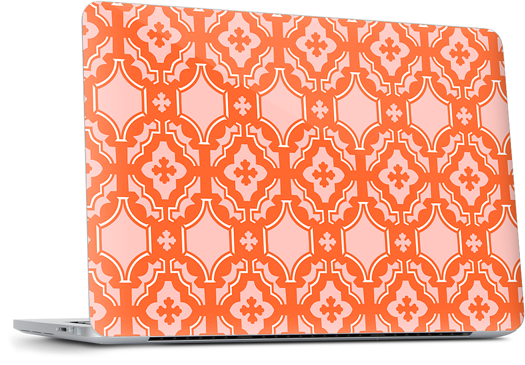 Mosaic Orange Dell Laptop Skin