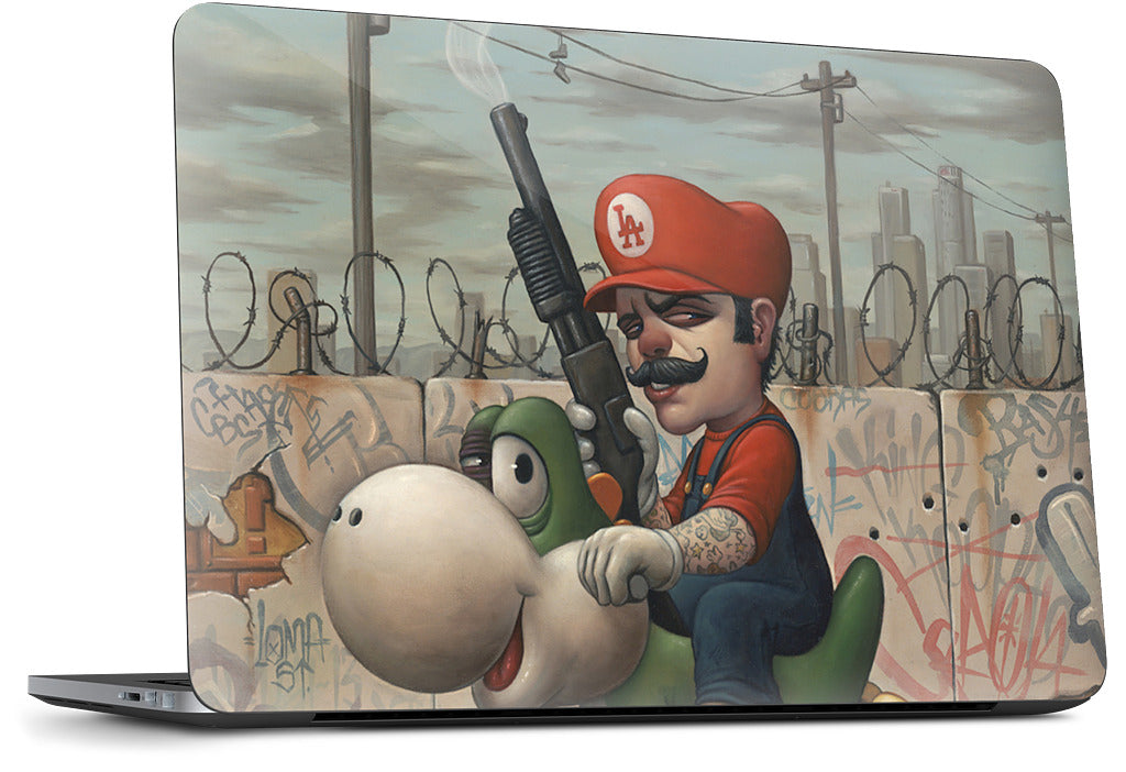 Mario 13 Dell Laptop Skin