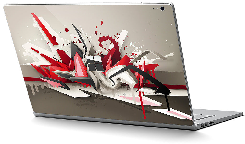 Red Metal Microsoft Skin