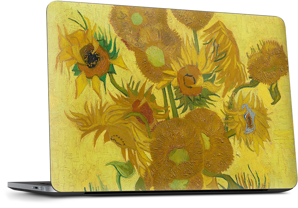 Sunflowers Dell Laptop Skin
