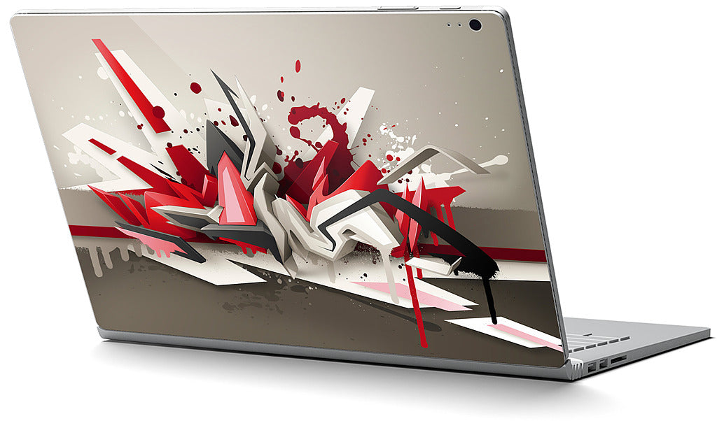 Red Metal Microsoft Skin