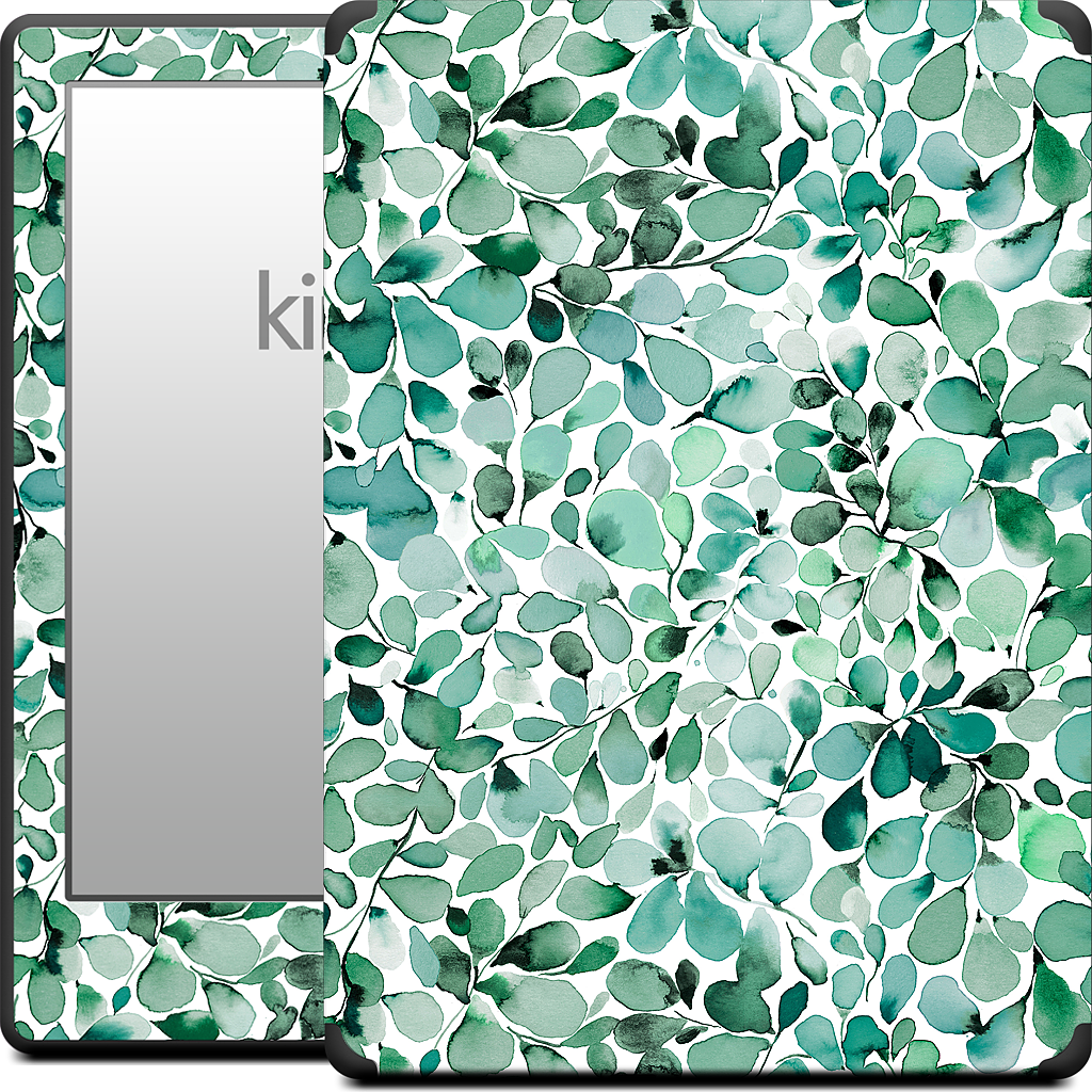 Eucalyptus Leafy Green Kindle Skin