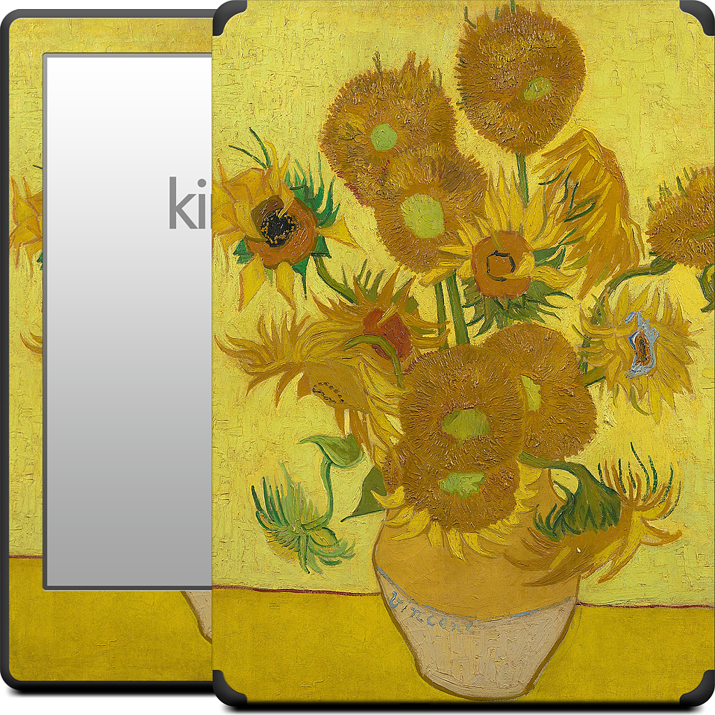 Sunflowers Kindle Skin