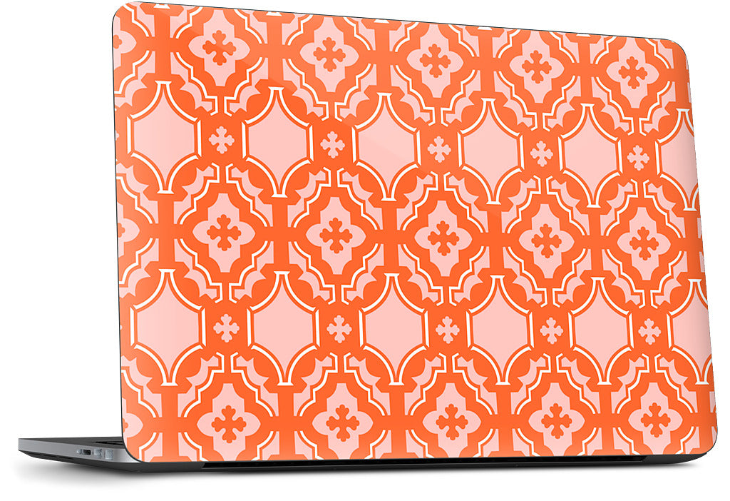 Mosaic Orange Dell Laptop Skin