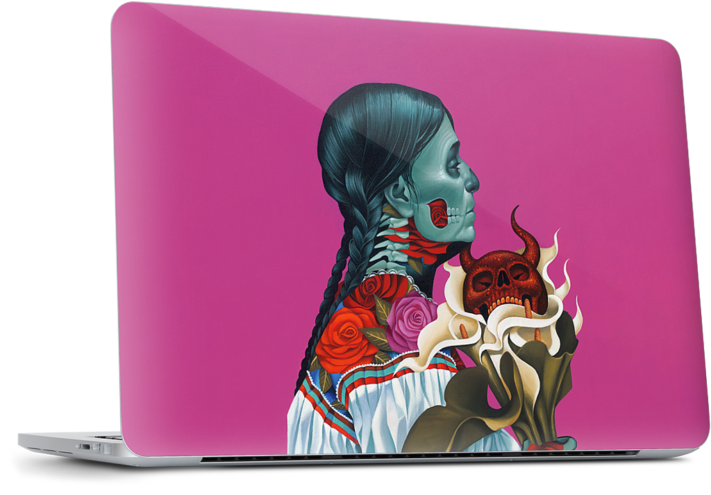 Rosa Dell Laptop Skin